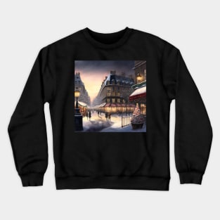 Christmas in town square VII Crewneck Sweatshirt